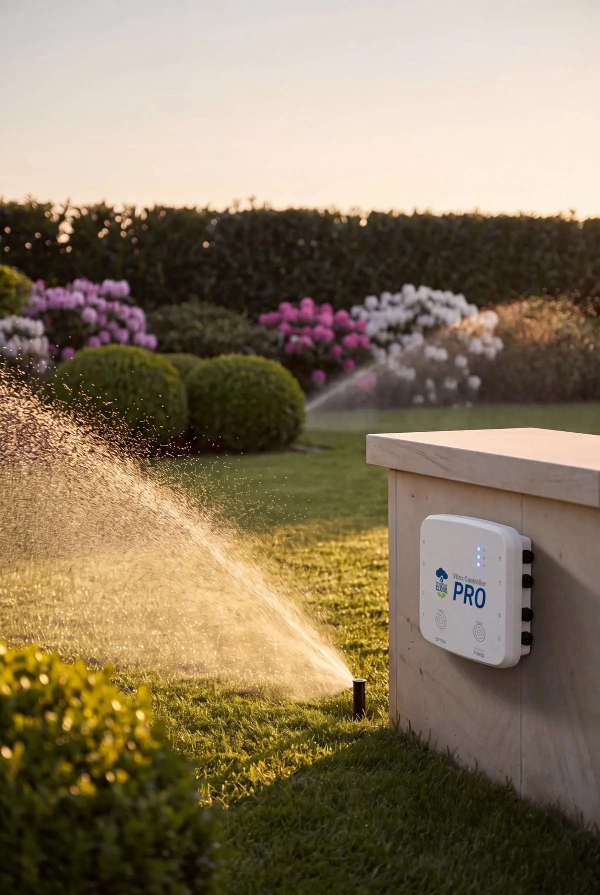 VBox PRO in einem gepflegten Privatgarten